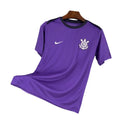 Camisa Corinthians Treino Roxa Torcedor 2025