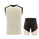 Conjunto Flamengo Treino Bege 2026