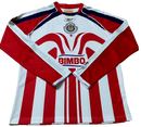 Camisa Chivas de Guadalajara manga longa Retrô 2006
